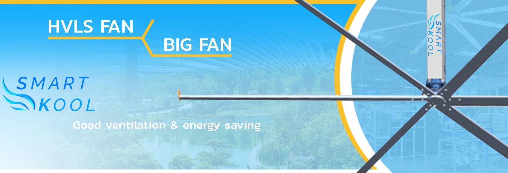 Big Fans,Good ventilation & energy saving,HVLS FAN